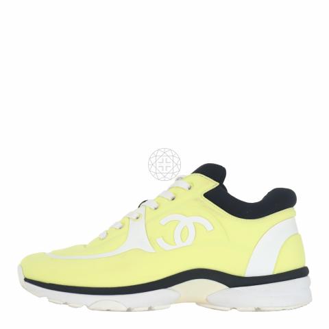 Chanel clearance sneakers yellow